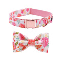 Cute Metal Buckle Bow Tie in Pet Collar